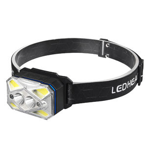 Linterna Frontal LED Recargable, Portátil, de Alta Calidad, Regulable, Impermeable, Multifuncional, con Inducción, 50000 Horas de Duración, para Camping y Emergencias - Product Image 1