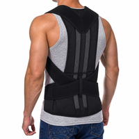 Ceinture de posture dorsale respirante réglable avec protection avancée pour le soutien de la clavicule lombaire