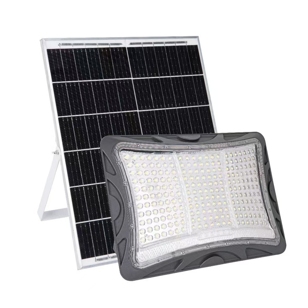 Newest Rechargeable Integrated Led Flood Light Photo Control Auto Motion Sensor Exterior Solar Power Charging