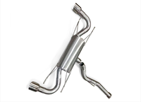Konversi knalpot Catback untuk Mazda RX-8 2004-2011, kinerja balap konversi knalpot kinerja tinggi