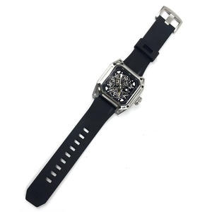 NORTH EDGE SPACE X New <b>Mechanical</b> <b>Watches</b> for Business Men ST2551 Automatic <b>Watch</b> Luxury Skeleton Silicone 10Bar - Product Image 5