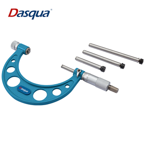 Dasqua 0-50mm 0-100mm 0-150mm 100-200mm 200-300mm Large Size Interchangeable Anvils Analog External Outside <b>Micrometer</b> 4801-0001 - Product Image 2