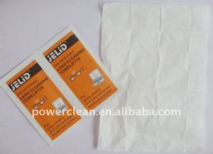 Lingettes nettoyantes désinfectantes pour écrans de lunettes jetables, conformes RoHS et MSDS, emballage individuel <span class=keywords><strong>POWERCLEAN</strong></span> - Product Image 5