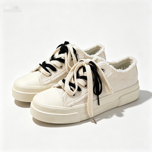 Chaussures en toile légères et tendance pour hommes <span class=keywords><strong>All</strong></span> Stars, respirantes, à lacets, semelle extérieure en caoutchouc, décontractées, pour la marche et le travail, augmentant la taille - Product Image 1