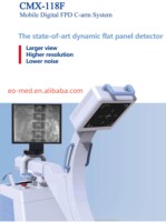 Machine Mobile de radiographie à rayons X, haute qualité et à bas prix, intensificateur d'image numérique, système FPD c-arm CMX-118F
