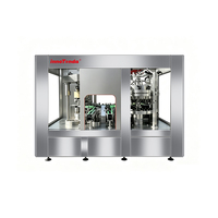 Machine de remplissage et de bouchage entièrement automatique pour boissons gazeuses en bouteille, canette et boîte de 330 ml, 550 ml et 750 ml