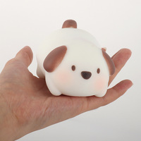 Jouet Squishy Extensible en TPR en forme de Chien Cochon Amusant, Élastique Sans Rebond, Anti-Stress, Animal Mignon, Fidget, Prix de Carnaval et d'Arcade