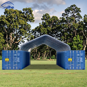 Tente de conteneur de qualité industrielle, structure <span class=keywords><strong>en</strong></span> acier, conception modulaire, installation rapide pour le stockage, l'agriculture et l'<span class=keywords><strong>abri</strong></span> temporaire - Product Image 5