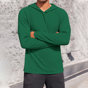 Eco-Friendly <b>Workout</b> Athletic Apparel Wholesale Rate Best Material Made Men Gym Fitness <b>Hoodies</b> Solid Color Gym Wear Men <b>Hoodies</b> - Product Image 4