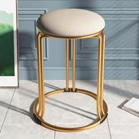Nouvelle Chaise Ronde Or Luxe Moderne Très Vendue pour Salle à Manger Maison