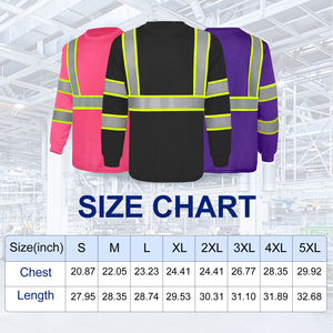 T-<span class=keywords><strong>shirt</strong></span> de sécurité à séchage rapide, anti-humidité, <span class=keywords><strong>haute</strong></span> <span class=keywords><strong>visibilité</strong></span>, durable, confortable, orange fluorescent, vêtements de sécurité - Product Image 6