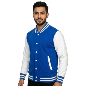 Veste universitaire pour homme à prix abordable, respirante, avec logo personnalisé, confortable, tendance, style décontracté, la meilleure veste universitaire pour homme. - Product Image 1