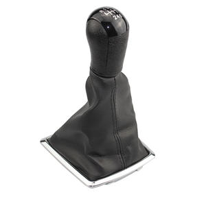 Poignée de levier de vitesse manuelle Ford, housse en cuir, 5 ou 6 vitesses, design ergonomique - Product Image 1