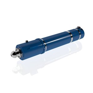 Cylindre de direction Weber-Hydraulik F8 à double action 2x110mm en acier chromé dur Allemagne - Product Image 2