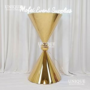 Mesa de cóctel de Metal de lujo con muebles modernos de alta gama de Dubái para el hogar, Hotel, boda, noche, <span class=keywords><strong>Club</strong></span>, <span class=keywords><strong>Bar</strong></span>, fiestas, ventas limitadas al aire libre - Product Image 3