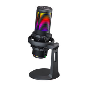 MK-02PデュアルコンデンサーUSBマイク192KHz/24Bitカーディオイド/オムニモッドノイズサプレッサーRGBライトポッドキャスト/ストリーミング/録音用 - Product Image 2