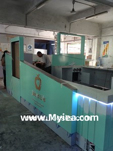 Kiosque alimentaire et de boissons haut de gamme pour centre commercial, kiosque à jus frais à vendre, marque <span class=keywords><strong>Myidea</strong></span>, 5000x3000mm, garantie de 3 ans - Product Image 6