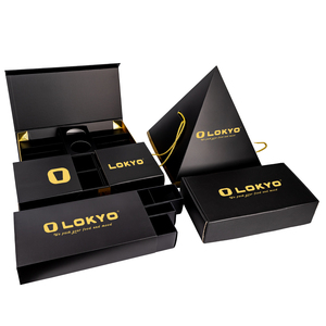 Lokyo Tùy Chỉnh In Logo Sôcôla Bánh Món Tráng Miệng Bao Bì Takeaway Kim Tự Tháp Thực Phẩm Cookie Hộp Giấy Với Mức Độ Cho Pastry - Product Image 6