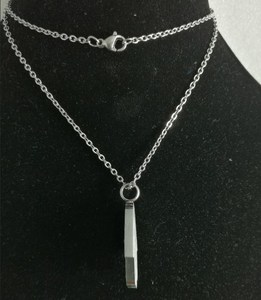 Fábrica al por mayor 316L Acero inoxidable CZ piedras Pave Judaica tatuaje judío Hamsa mano de Dios collar de cadena - Product Image 3