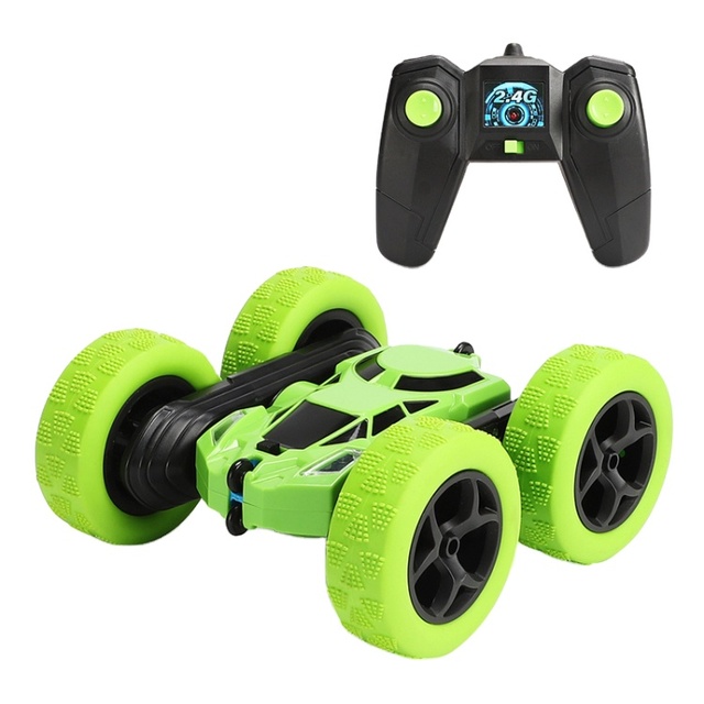 XUEREN 1/24 Scale 4WD RC Drift Stunt Car 360 Degree Flip Double Side Vehicle Remote Control Toy Christmas Gift