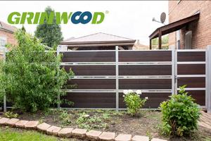 Clôture en WPC imperméable pour jardin de maison/clôture de jardin extérieur - Product Image 3