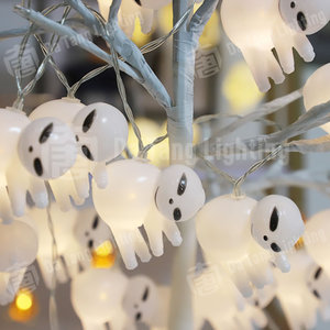 Guirlande lumineuse d'Halloween effrayante pour décoration extérieure, jardin, arbre, rue, éclairage commercial pour festival - Product Image 4
