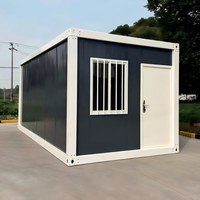 Maison conteneur modulaire multifonctionnelle imperméable, livraison directe d'usine