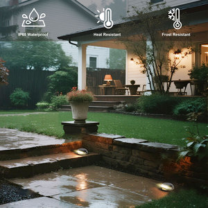 Luz LED de aluminio IP65 para escaleras de jardín, DC12V 2-8W, lámpara exterior para escalones 4000K/6500K/3000K, iluminación para patio, terraza, pared, camino, valla - Product Image 2