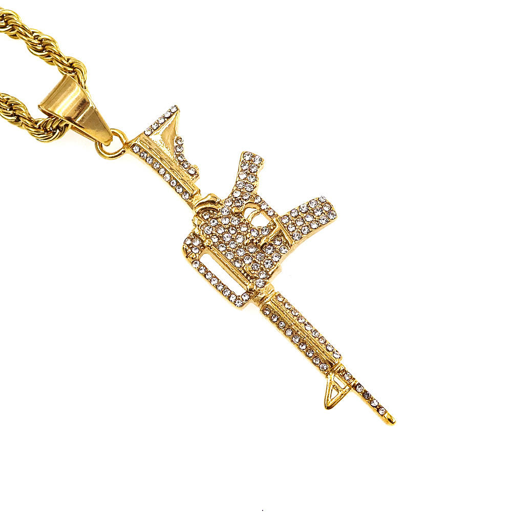 จี้เดี่ยวสีทองไม่มีโซ่