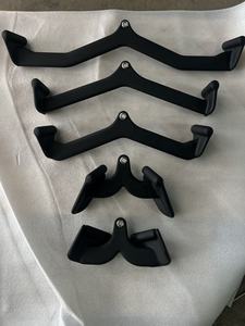 Juego de 5 barras de agarre magnético para tiras de fuerza: <span class=keywords><strong>Barra</strong></span> T y <span class=keywords><strong>Barra</strong></span> V de acero para gimnasio, accesorios para cable - <span class=keywords><strong>Curl</strong></span> de bíceps, Tríceps, Tirada de fuerza y Espalda - Product Image 5