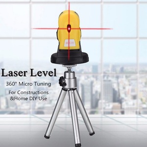 360-Degree <b>Micro</b>-Adjustable Inclined-Line Laser Aligner With Support Bracket and Infrared Crosshair 2-Line / L17 Laser Horizonta - Product Image 2