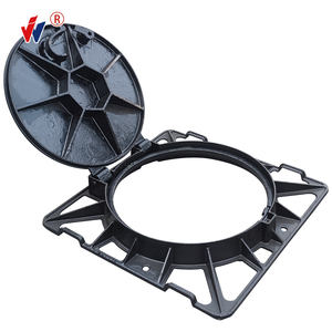 Caillebotis de vidange d'allée D400 et couvercles de trou d'homme: fabriqué en Chine pour le couvercle de trou d'homme en fonte ductile du Maroc - Product Image 3