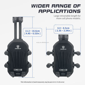 Porta <span class=keywords><strong>cellulare</strong></span> portatile in metallo <span class=keywords><strong>per</strong></span> motocicli supporta la comunicazione a mani libere essenziale accessorio <span class=keywords><strong>moto</strong></span> - Product Image 3