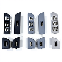 Panneau de commande de lève-vitre de voiture 4 portes LHD pour Toyota Land Cruiser 70 Series LC70 76 75 LC78 79 Accessoires