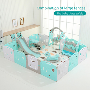 Corralito plegable de seguridad <span class=keywords><strong>para</strong></span> niños, cerca portátil <span class=keywords><strong>para</strong></span> patio interior y exterior, grande, fabricante - Product Image 4