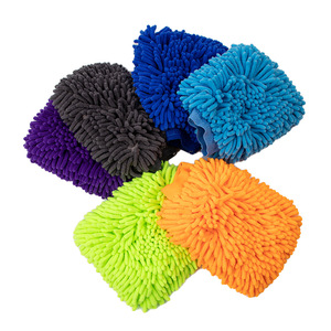 Gants de lavage de voiture en chenille Mai Liwei 60g 100g, extra épais, à poils longs, doux pour la peinture, serviette de nettoyage de voiture - Product Image 2