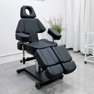 Lit de <span class=keywords><strong>tatouage</strong></span> électrique noir chaud lit de maquillage des sourcils chaise de <span class=keywords><strong>tatouage</strong></span> dos complet beauté multifonctionnelle - Product Image 3