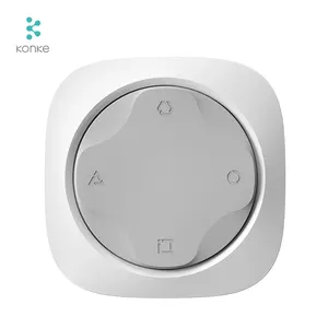 KONKE-sistema de control remoto zigbee para el hogar, interruptor inalámbrico de 4 botones