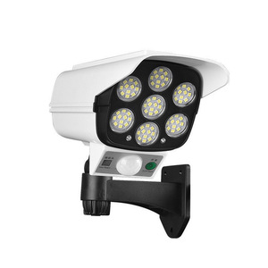 Lampe murale solaire 10W LED avec capteur infrarouge, projecteur de jardin extérieur, style caméra de sécurité - Product Image 2