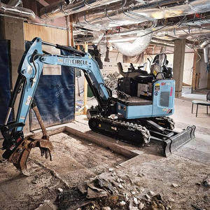 Excavadora de cadenas SY19E de alto rendimiento, equipo de minería de 2 toneladas con motor, bomba y caja de cambios - Alta eficiencia - Product Image 3