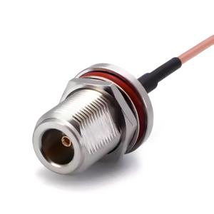 Customizável SMA MCX MCMX TNC BNC N Masculino Feminino Antepara Fakra RG316 RG174 RG58 Cobre Coaxial Jumper Cable Em Massa Pigtail Kabel - Product Image 2