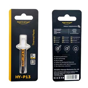 2g haute qualité 13.4 W/m-K meilleure graisse de composé de pâte <span class=keywords><strong>thermique</strong></span> de silicone HY-P13 gris pour <span class=keywords><strong>CPU</strong></span> GPU - Product Image 1