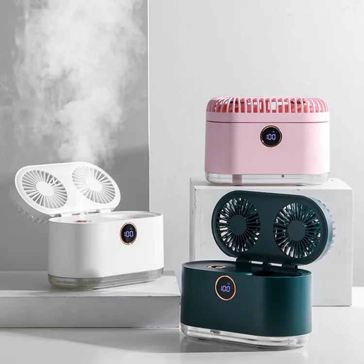IMYCOO affichage numérique Portable refroidisseur d'eau glacée ventilateur CE ROHS KC Rechargeable bureau Mini climatiseur ventilateur