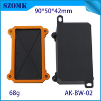 Caja de Conexiones de 90*50*42mm, Sensor de Temperatura Inalámbrico Lora, IP67 Impermeable, Ignífugo, con Tira de Sellado de Silicona y Cable