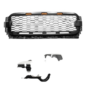 4X4 pièces f150 accessoires ABS Raptor calandre avec logo lumière led pour F150 2021-2024 - Product Image 3