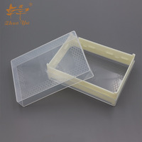 Haute qualité vente en gros 250G / 500G peigne Transparent en plastique boîte à miel peigne de qualité alimentaire boîte à miel conteneur pour abeilles