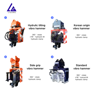 Pile driver hydraulique à pince latérale certifié CE ISO avec mâchoires traitées thermiquement, longue durée de vie, pièces de rechange gratuites - Product Image 6