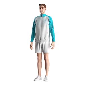 Vêtements de sport à sublimation tendance, séchage rapide, fitness, tennis, sweat à capuche personnalisé à fermeture éclair intégrale, sweat à capuche de haute qualité, t-shirt de sport, tennis - Product Image 5