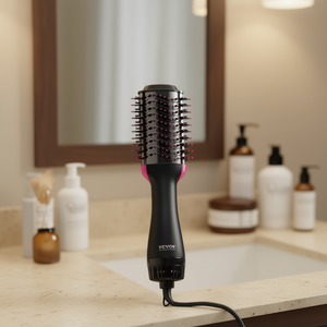 DB Ionic <b>Hair</b> Dryer <b>Brush</b> 2.95 Inch Oval Barrel Electric <b>Hair</b> Styler With 3 <b>Heat</b> Settings For All <b>Hair</b> Types - Product Image 2