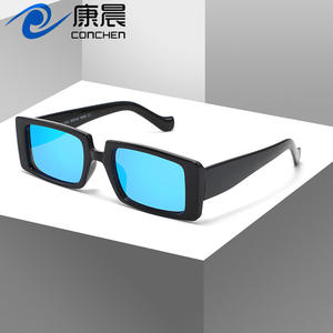 Nuevas Gafas de Sol Cuadradas Minimalistas para Mujer, Montura Negra de PC, Protección UV400, Moda, Viajes, Conducción - Product Image 4